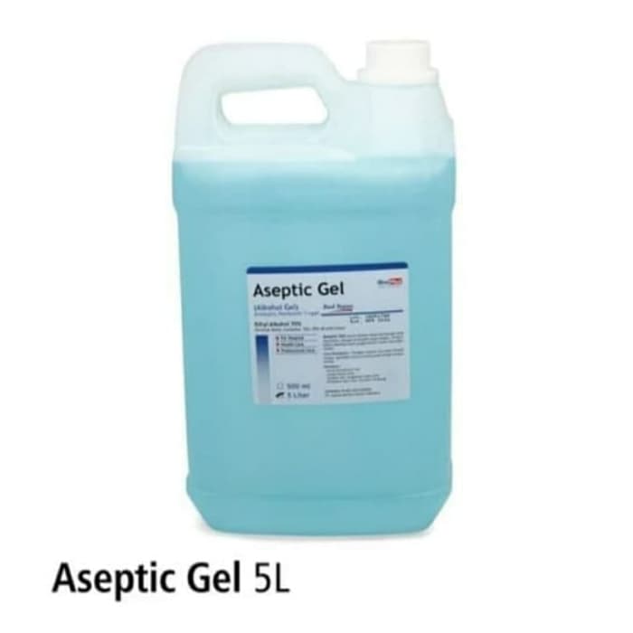 New Handsanitizer Onemed Aseptic Gell 5Liter Refill Original Onemed