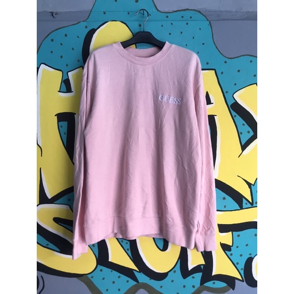 CREWNECK GUESS SIZE L SECOND ORIGINAL