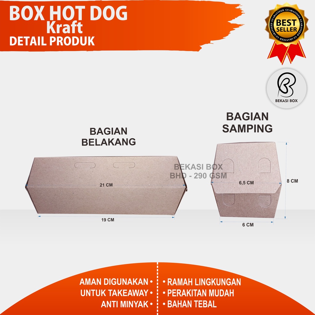 BOX HOTDOG