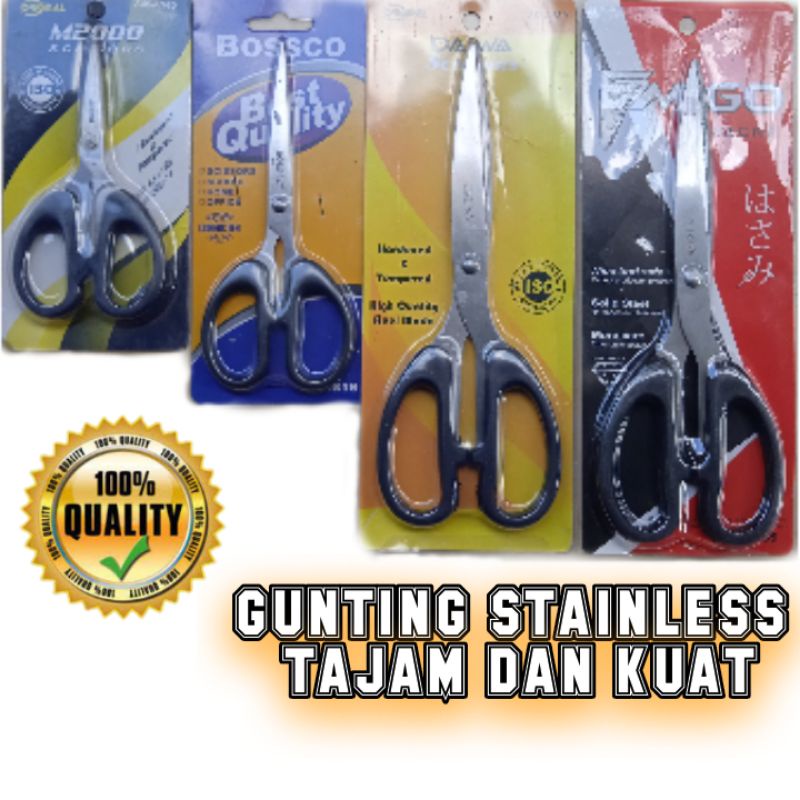 

GUNTING STAINLESS TAJAM DAN KUAT