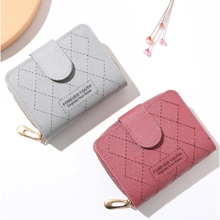 ( GS ) DOMPET WANITA / DOMPET LIPAT WANITA DOMPET LIPAT PENDEK FASHION