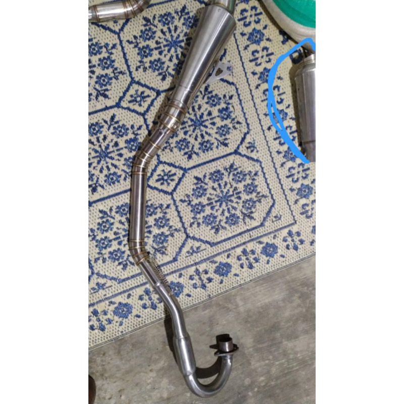 knalpot crf d50 harryck muffler original