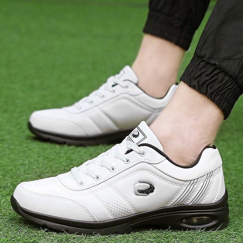 Sepatu Golf Pria Pelatihan Golf Sepatu Ukuran 46 Kasual Kets Classic Sepatu Golf Bebas Paku Sepatu