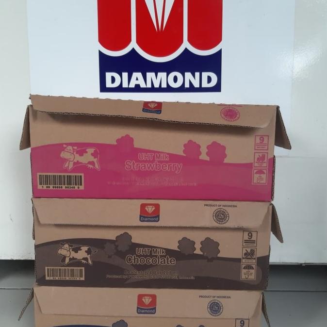

BISA BAYAR DITEMPAT susu Diamond -- Diamond Milk 200ml ( 1 karton isi 24) - Coklat