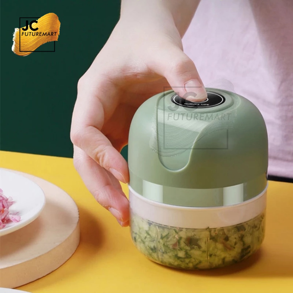 PENGGILING BLENDER BAWANG CABE BUMBU DAGING 250ml | ONION CHOPPER - Hijau