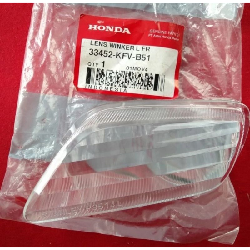 mika lampu sein sen depan kiri L Honda Astrea legenda 2 Original Ahm ori asli 33452 KFV B51