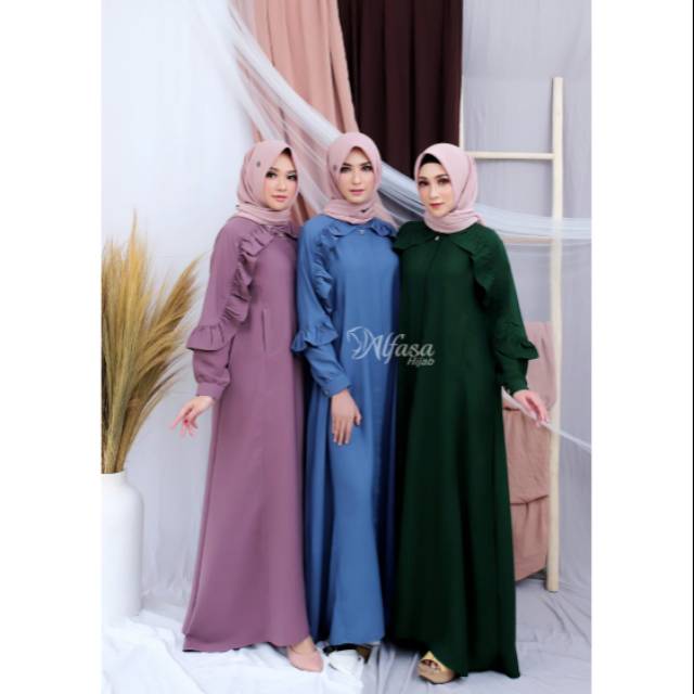 Gamis alfasa zeyna dress