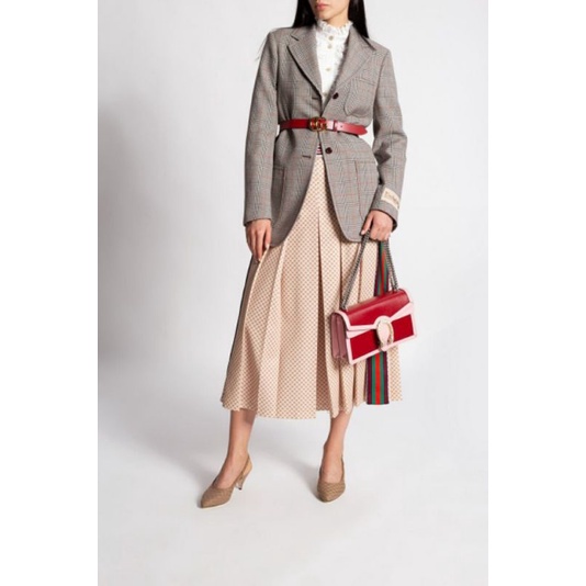 Gucci Mini GG Supreme Canvas Slingback