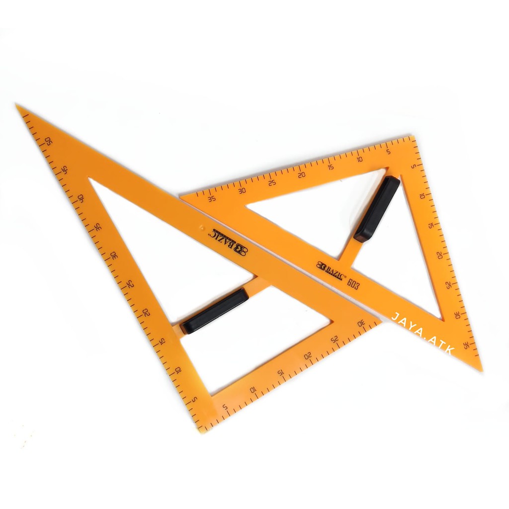 

PENGGARIS MISTAR SEGITIGA SIKU PAPAN TULIS WHITEBOARD PLASTIK KUNING TEBAL
