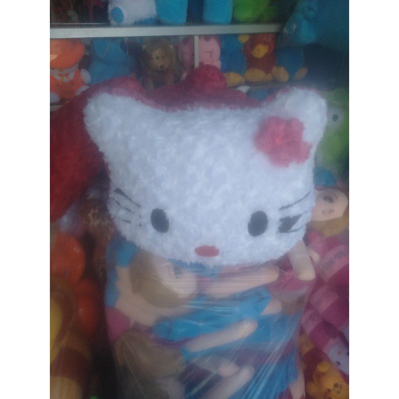 Bantal hello Kitty rasfur ukuran 35cm