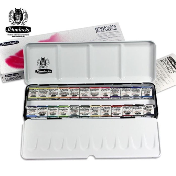 

Schmincke Horadam Aquarell 24 half pan