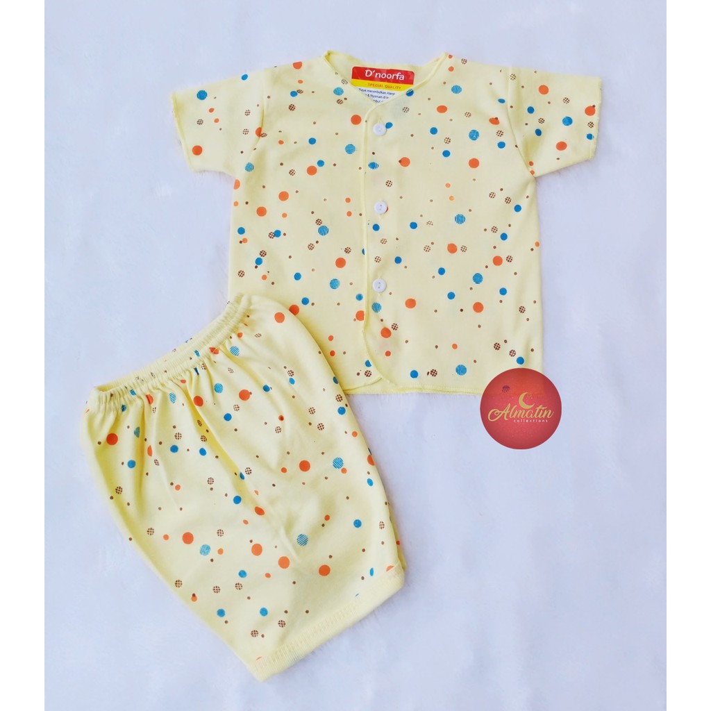 Stelan Baju Bayi Murah 0-6 Bulan / One Set Pakaian Bayi Murah