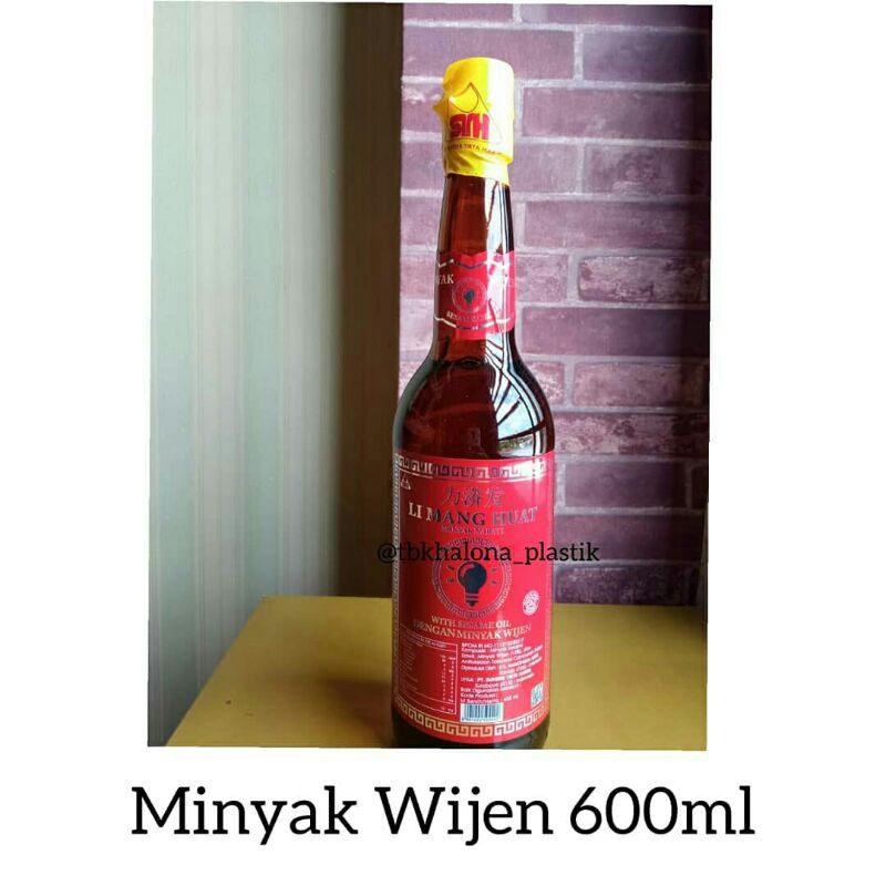 

Minyak Wijen Li Mang Huat 600ml
