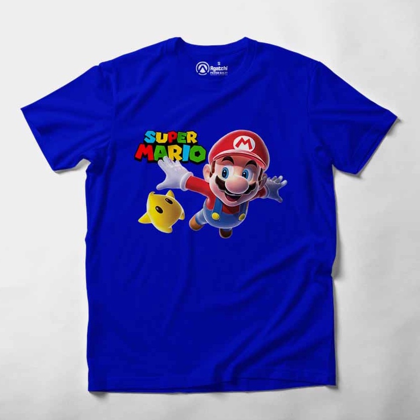 Kaos Atasan Anak Laki Laki Super Mario