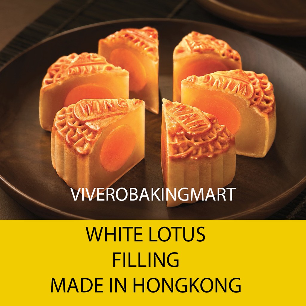 

1 kg WHITE LOTUS HONGKONG MOONCAKE FILLING (REPACK) MADE IN HONGKONG