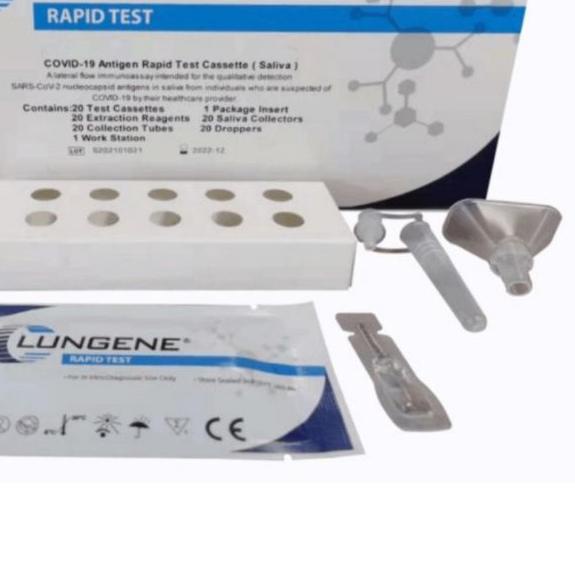 ➭ Lungene Saliva Air Liur Swab Antigen | Alat Tes Swab Saliva ♧