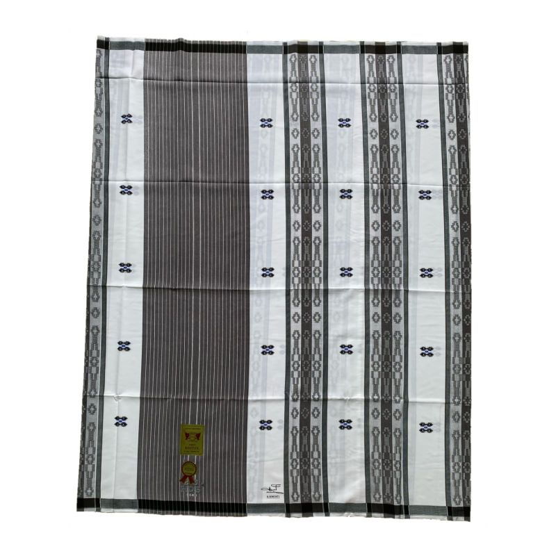 SARUNG HDS PUTIH MOTIF  /SARUNG DEWASA/ SARUNG SANTRI-SARUNG sholat