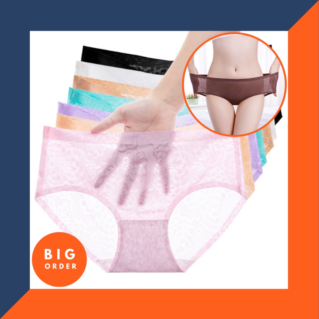 celana dalam wanita Underwear wanita CD Motif bunga CD premium  CD26