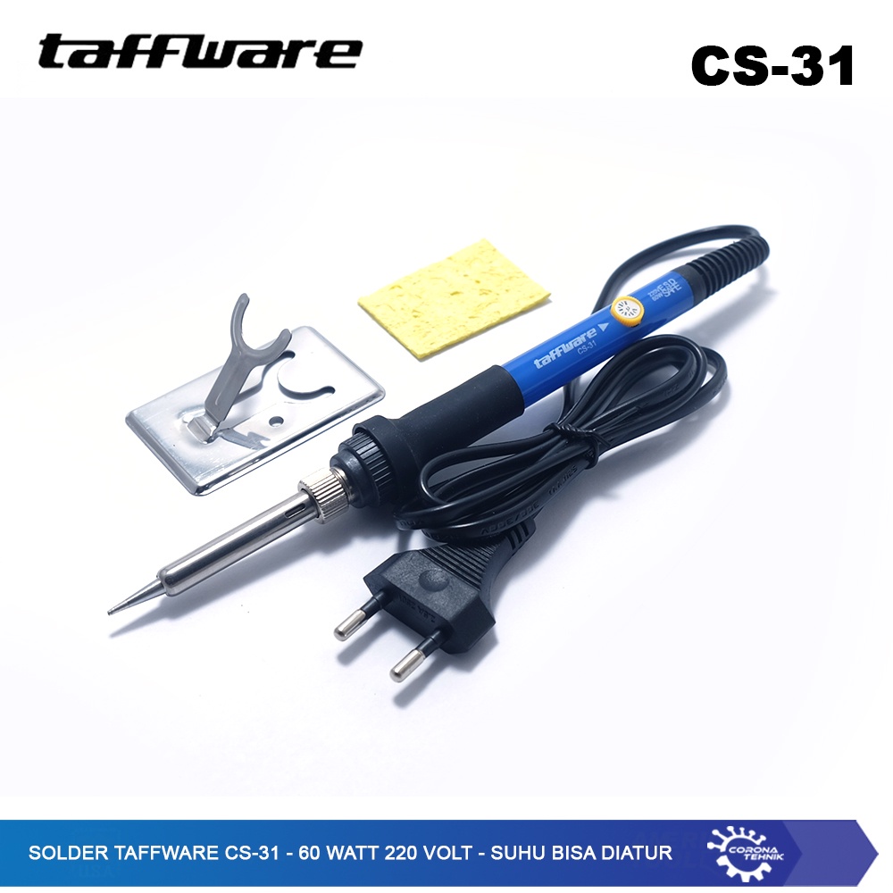 Solder Taffware CS-31 - 60 Watt 220 Volt - Suhu Bisa Diatur