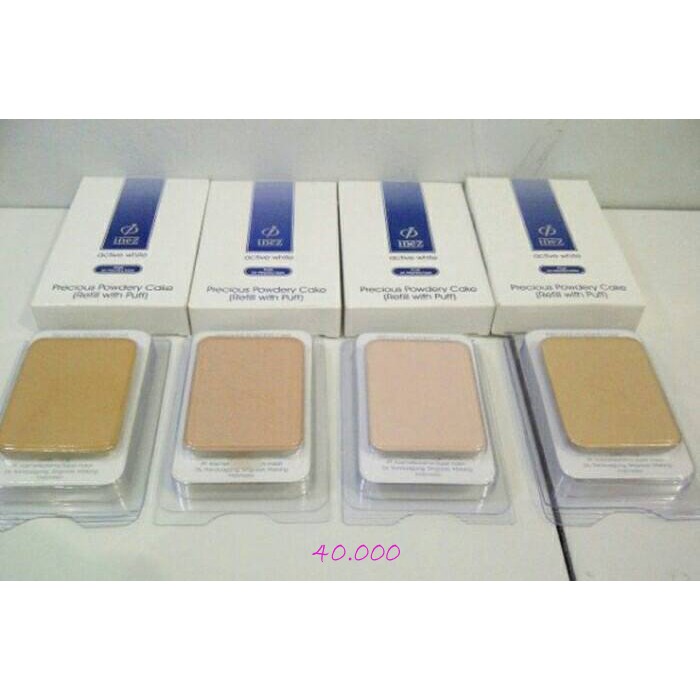 Inez Two Way Cake Precious Powdery Refill Shopee Indonesia