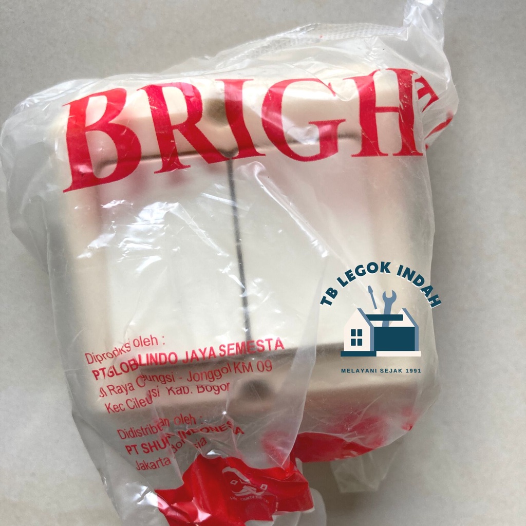 SAKLAR ENGKEL TEMPEL BRIGHT-G DOUBLE
