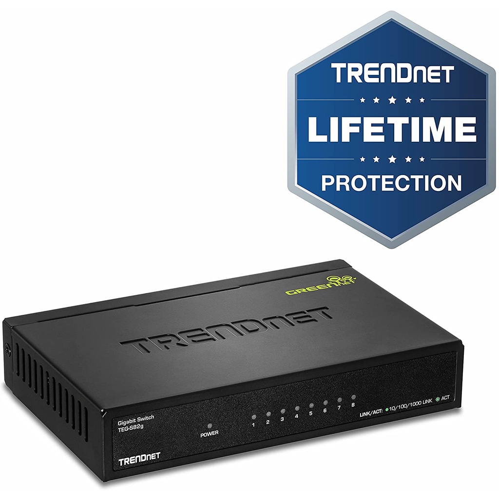 Trendnet TEG-S82g 8-Port Gigabit GREENnet Switch