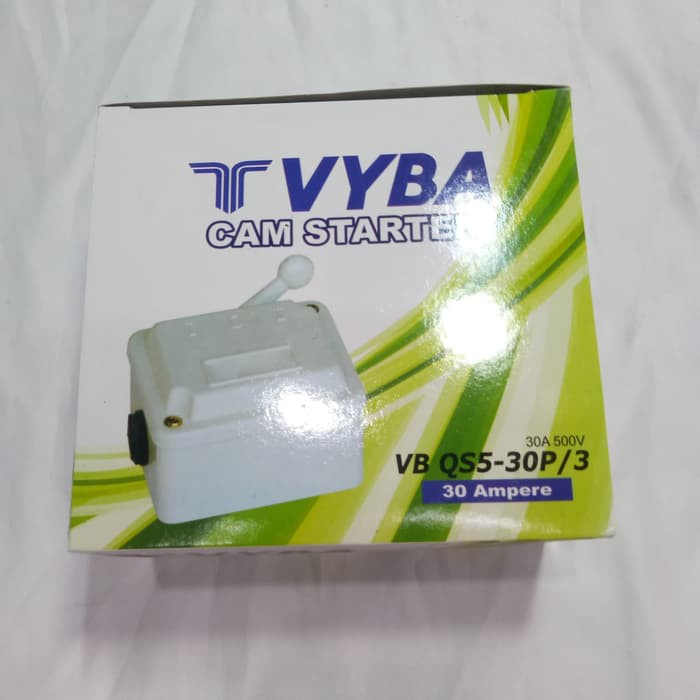 OHM SAKLAR CAM STARTER VYBA HANDLE 30 AMPER 30A 30 A I-0-II MURAH Cam Starter 30 Ampere handel lsitrik