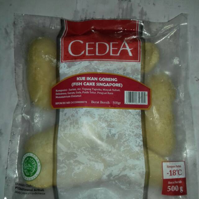 

Cedea fish cake singapore 500gr