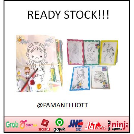 

Jual mainan anak cat air isi 100 bagus mainan edukasi cat air keterampilan terjangkau