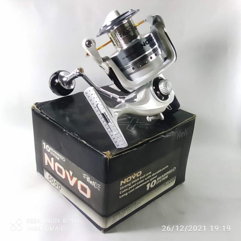RELIX NOVO 5000 Reel Pancing spinning 10 bb