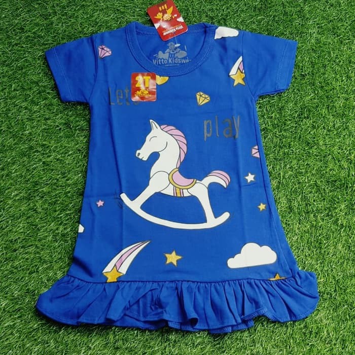  kaos  anak  minni dress vitto  kidswear Shopee Indonesia