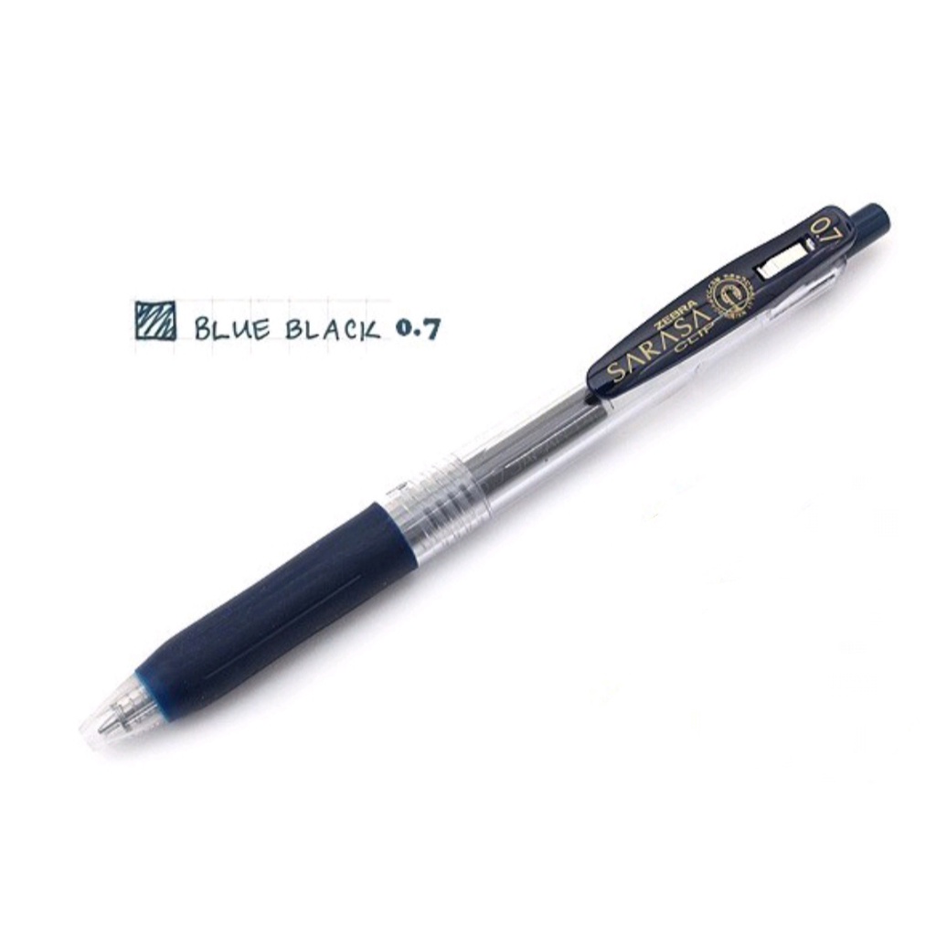 

Gramedia Yogya - Zebra Sarasa Clip 0.7mm Blue Black / Kurnia Agung