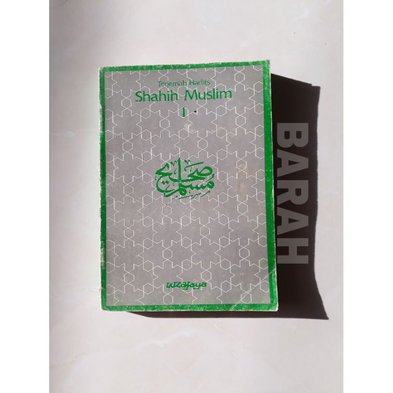 Jual BUKU HADIST SHAHIH MUSLIM 1. ORIGINAL. LAWAS. | Shopee Indonesia