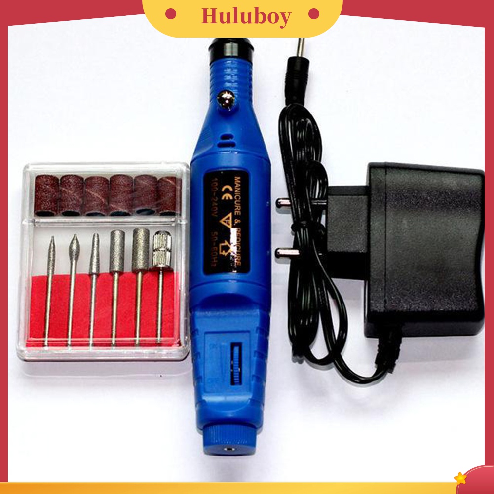 Huluboy Huluboy♡ Pen Bor Elektrik Mini Untuk Manicure / Nail Art