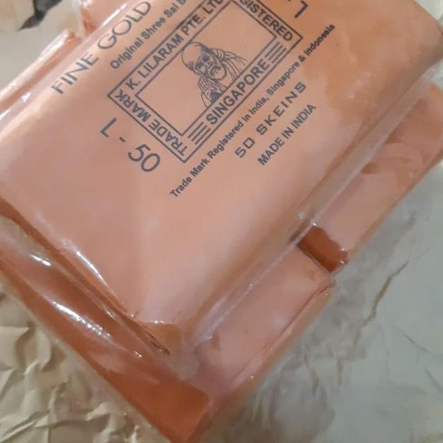 [[COD]] Benang Emas Cap Orang Tua L50 KOMPLIT Kode 575