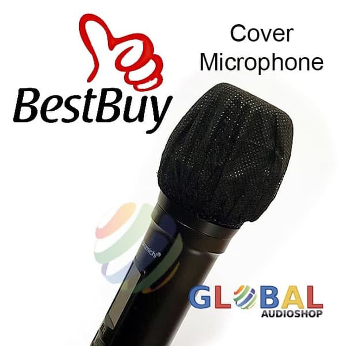 Cover Microphone Sarung Pelindung Mic isi 50 Pcs