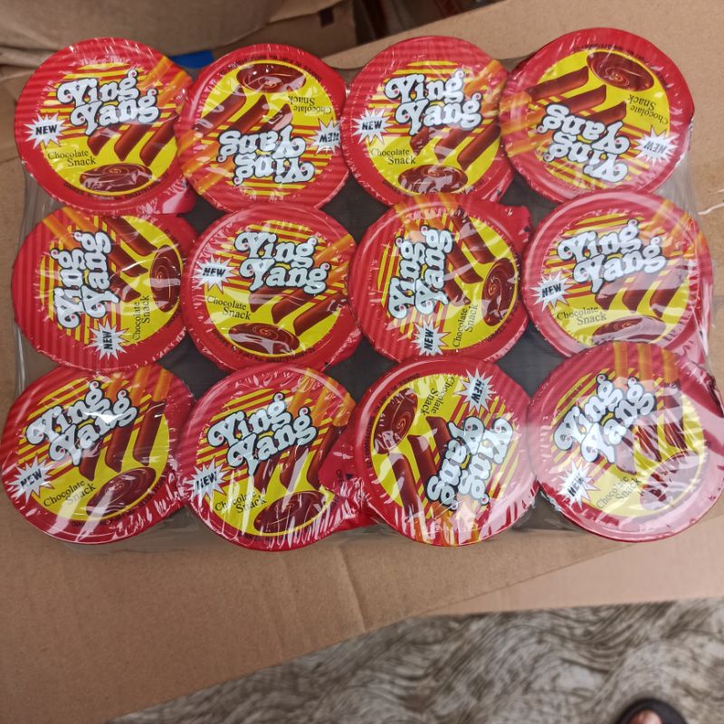 

Ying Yang Chocolate Cokelat Snack Stik Isi 12 Pcs