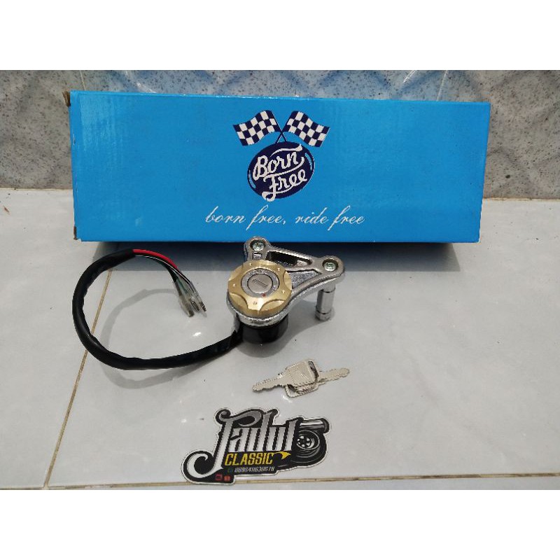 kunci kontak CB CG kabel 4 import model ori original kunci kontak cb cg c70 gl megapro tiger kabel 4