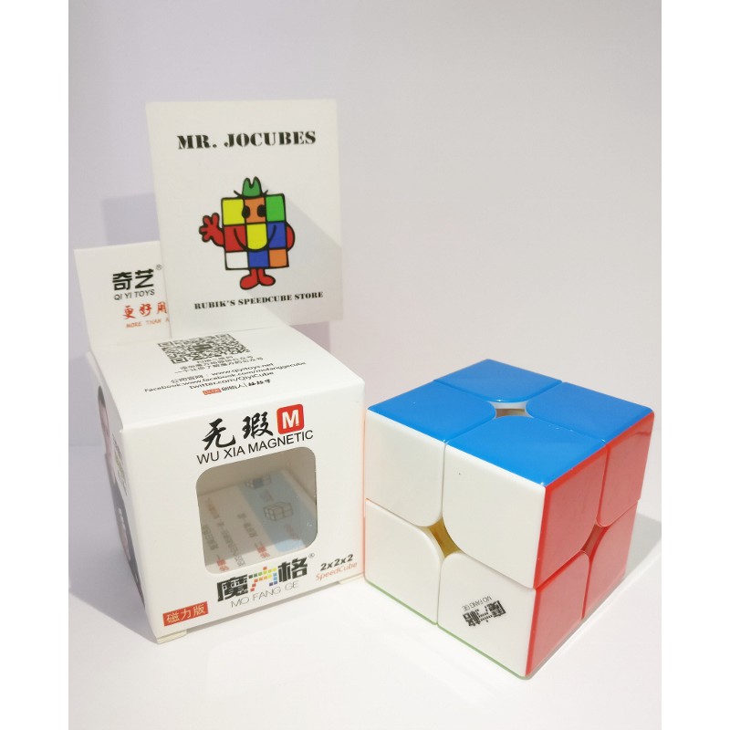 Rubik 2x2 Qiyi Wuxia M Magnetic Stickerless