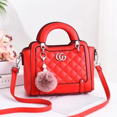 Amona Saha Tas Kondangan Wanita Selempang Pesta Elegan Mewah Import Terbaru 2021 Red JTF0147
