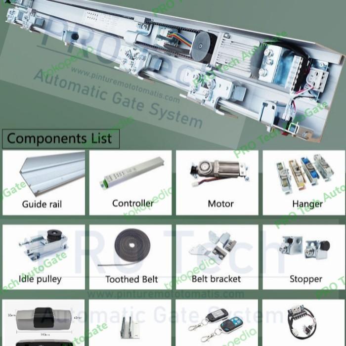 Mesin Automatic Door / Pintu Otomatis Sliding Door Kaca / Kayu