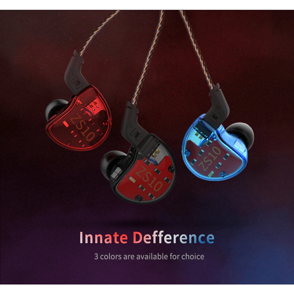 KZ ZS10 In Ear Earphone - Garansi Resmi