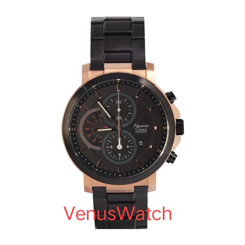 BESST SELLER JAM TANGAN PRIA ORIGINAL ALEXANDRE CHRISTIE  6563 MC