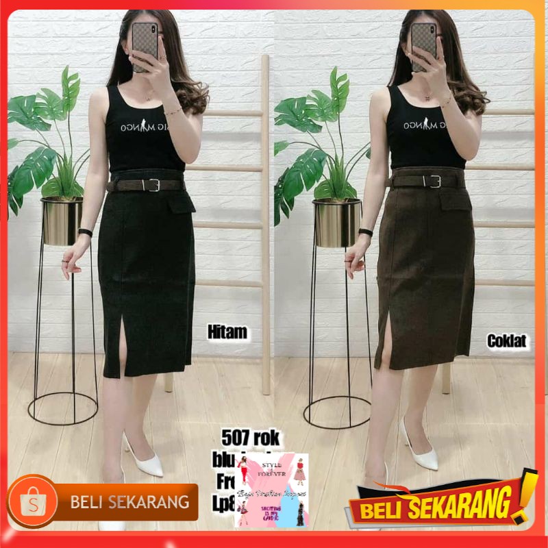 ROK BLUDRU FREE BELT WANITA IMPORT PREMIUM 507