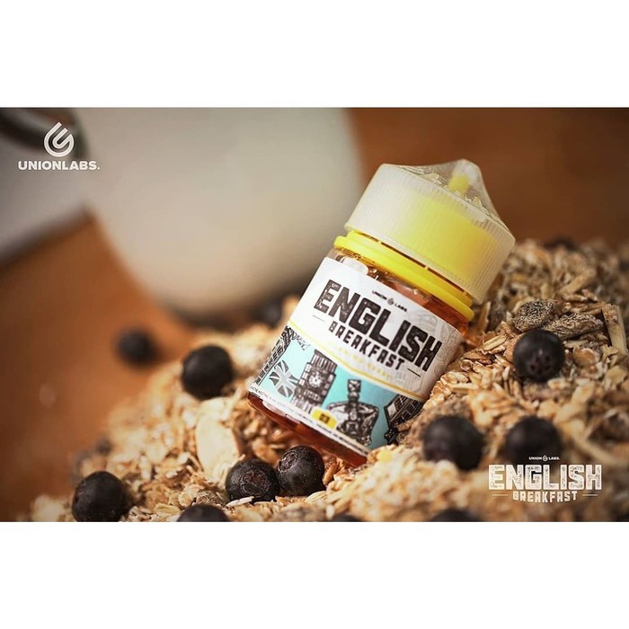 Liquid English Breakfast series 60ML 3&amp;7mg by Union Labs berpita cukai