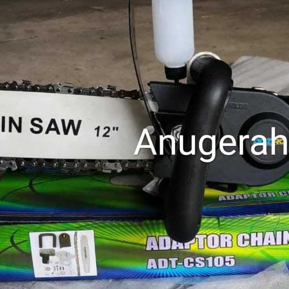Adaptor konverter chainsaw gerinda tangan mini chainsaw senso gergaji ➪