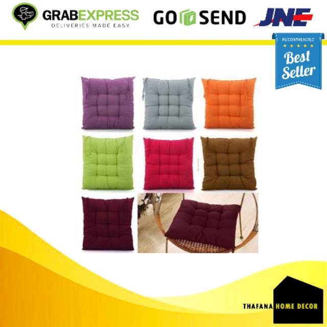 Bantal Duduk Ukuran 40x40 polos dan polkadot Shopee Bantal Duduk Ukuran 40x40 polos dan polkadot Shopee