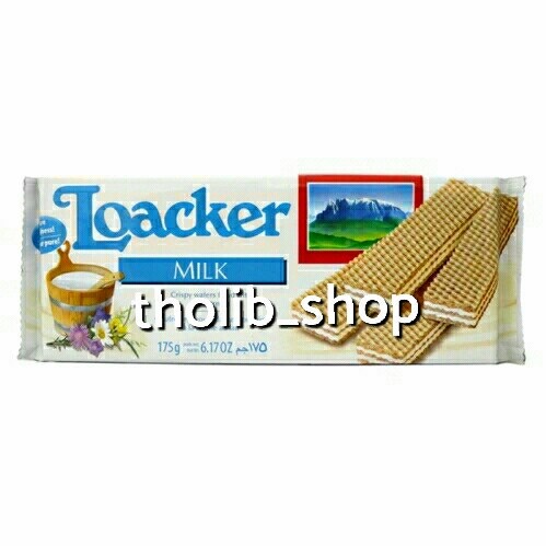 

wafer loacker milk 175gr