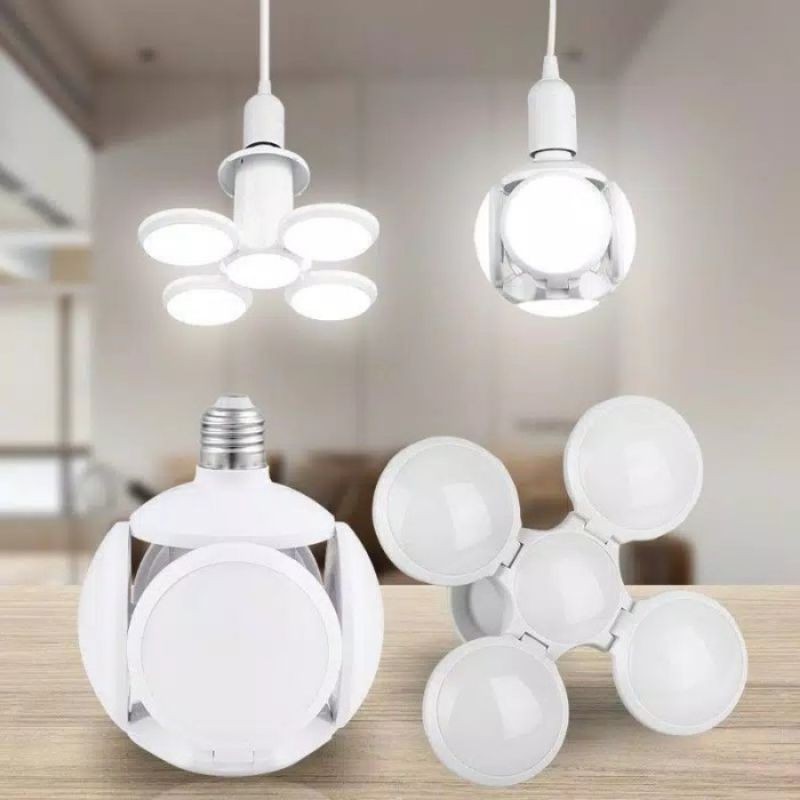 TERMURAH LAMPU LED BOHLAM 30WATT MODEL DRAGON BALL 5 SISI / LED UFO 30 WATT