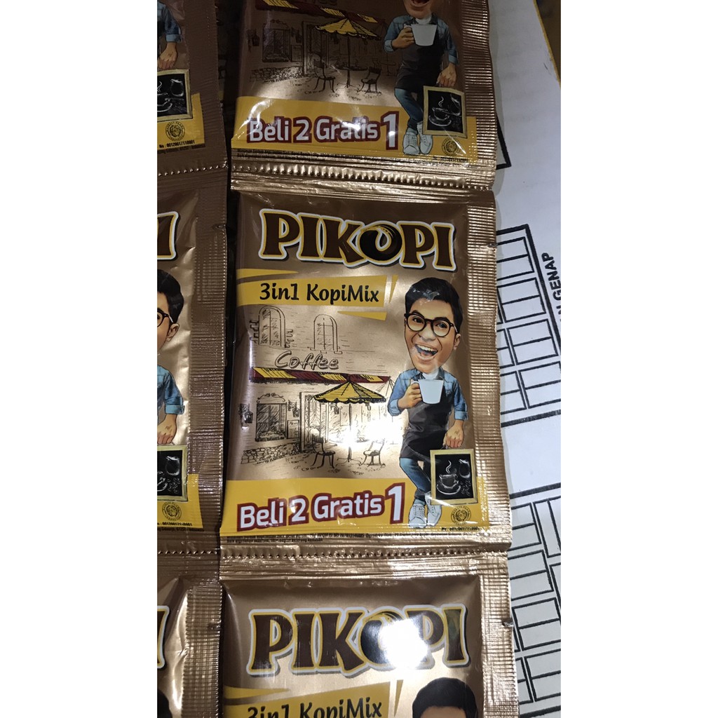 

PROMO PIKOPI 3IN1 KOPIMIX 1 RENCENG 10 SACHET PCS - KOPI MIX COFFEE DUS TERMURAH